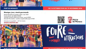 Immagine Luna Park Monaco 2026: il 16 ottobre riapre il grande parco divertimenti al Porto Hercule