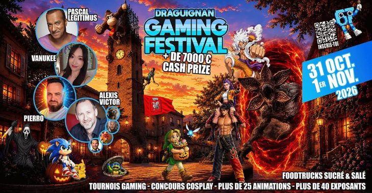 Immagine Draguignan Gaming Festival 2026: Pascal Légitimus e le voci Marvel protagonisti della quinta edizione
