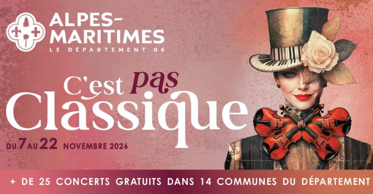Immagine C’est pas Classique 2026 à Nice : la musique classique rencontre la salsa, le hip-hop et le jazz Immagine C’est pas Classique 2026 à Nice : la musique classique rencontre la salsa, le hip-hop et le jazz