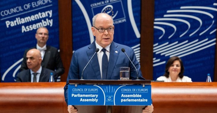 Immagine Monaco at the Council of Europe: Prince Albert II Reaffirms Commitment to Rights, Freedoms and the Environment
